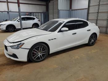  Salvage Maserati Ghibli Lux