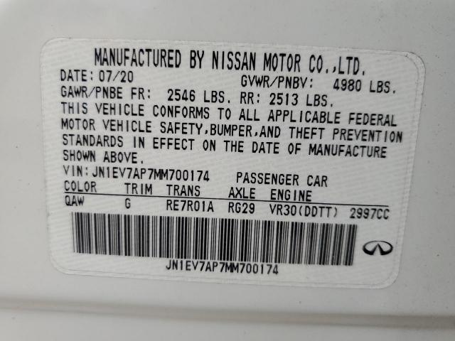 INFINITI Q50 Pure Image 10