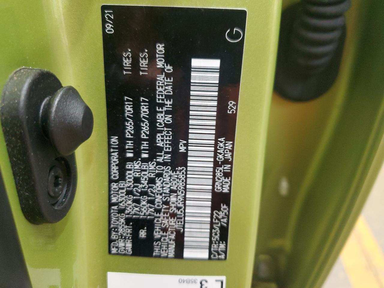 Toyota 4Runner Sr5 Premium Image 12