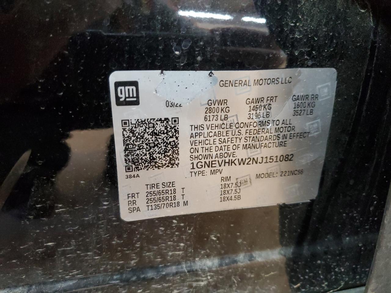 Chevrolet Traverse Lt Image 11