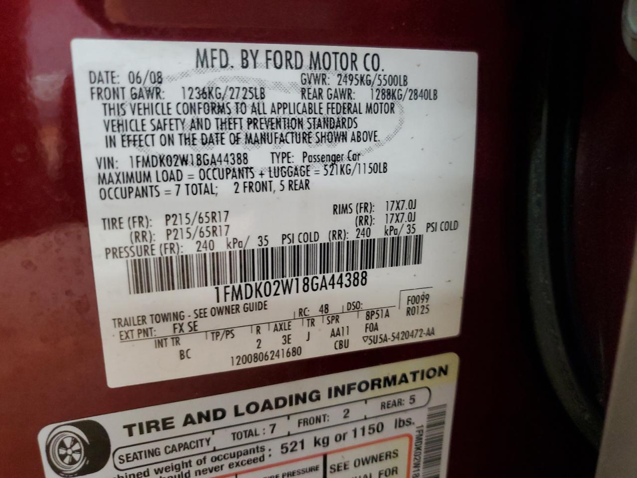 Ford Taurus Sel Image 3