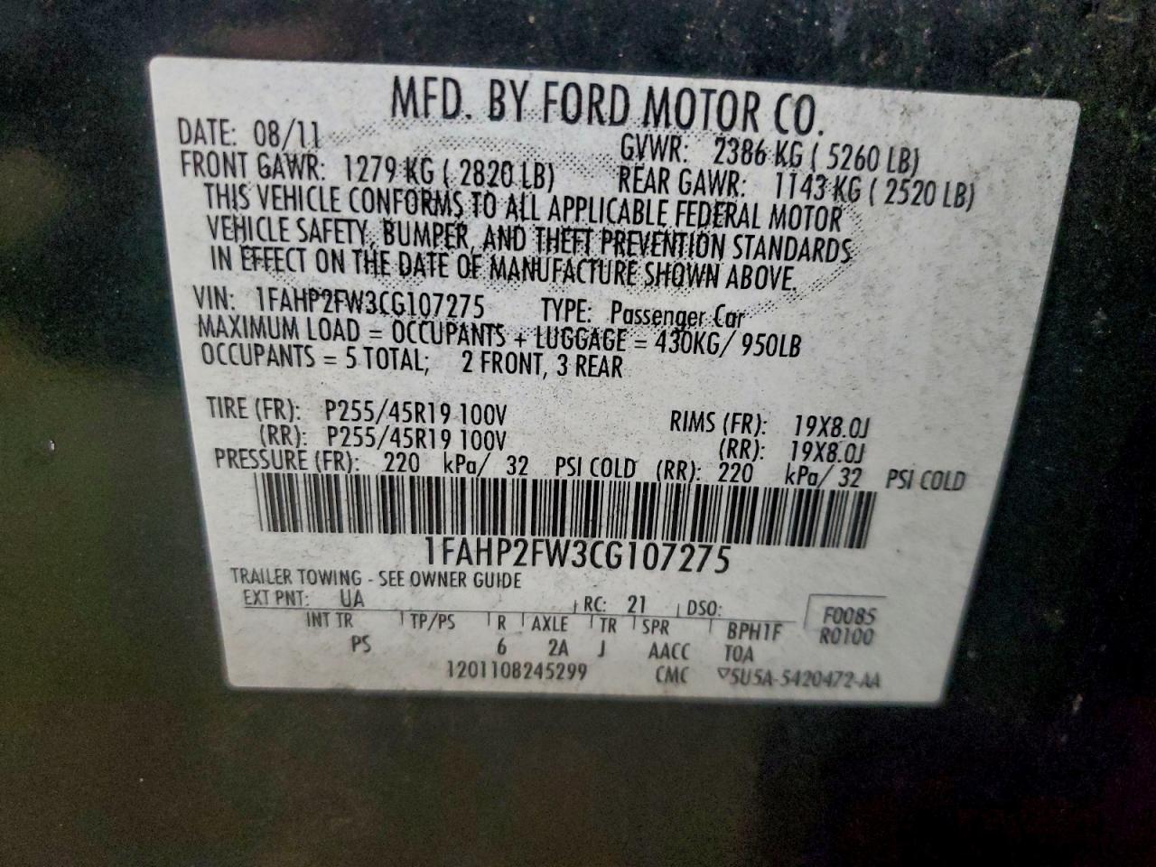 Ford Taurus Limited Image 7