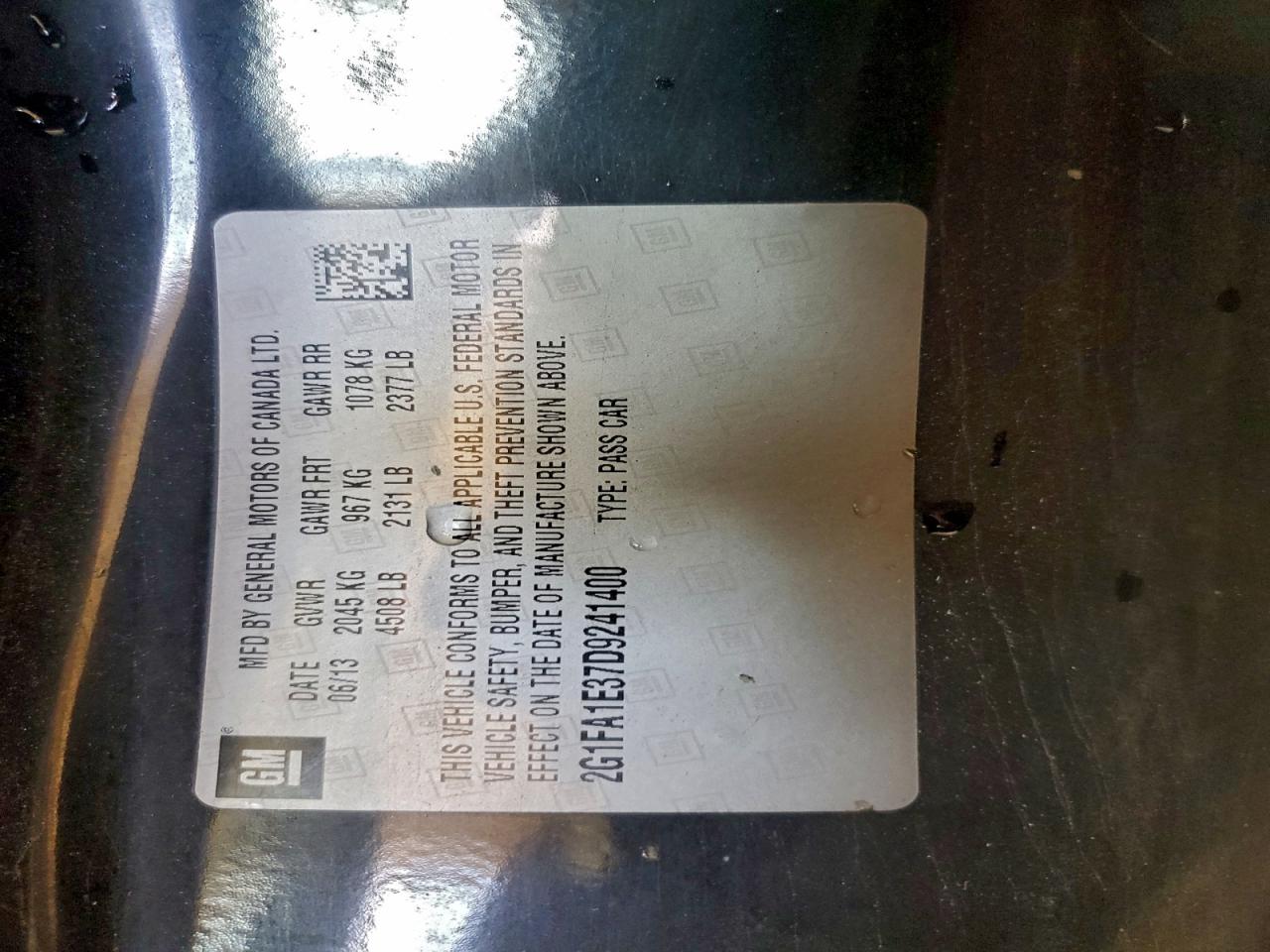 Chevrolet Camaro Ls Image 2