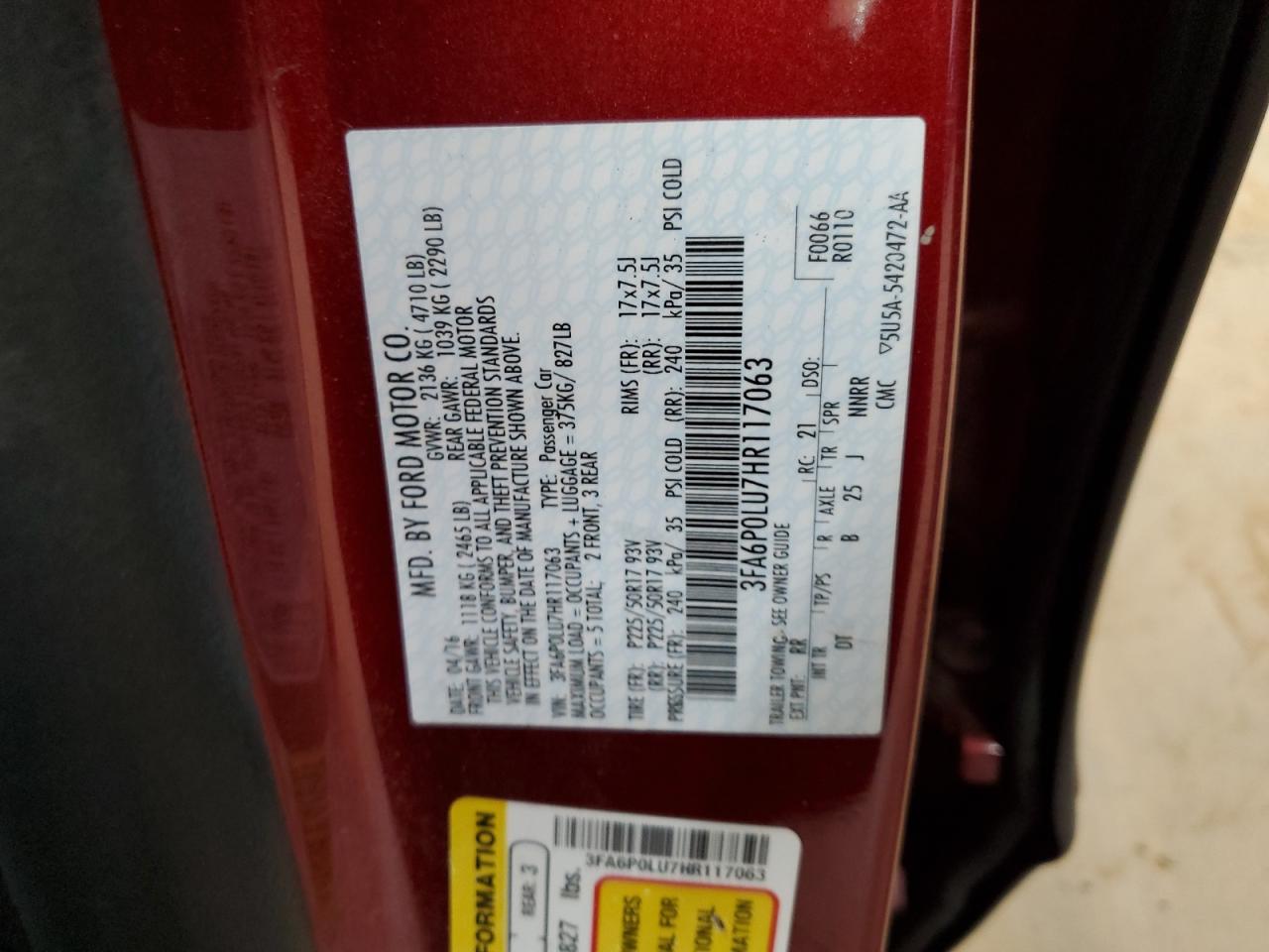 Ford Fusion Se Hybrid Image 11