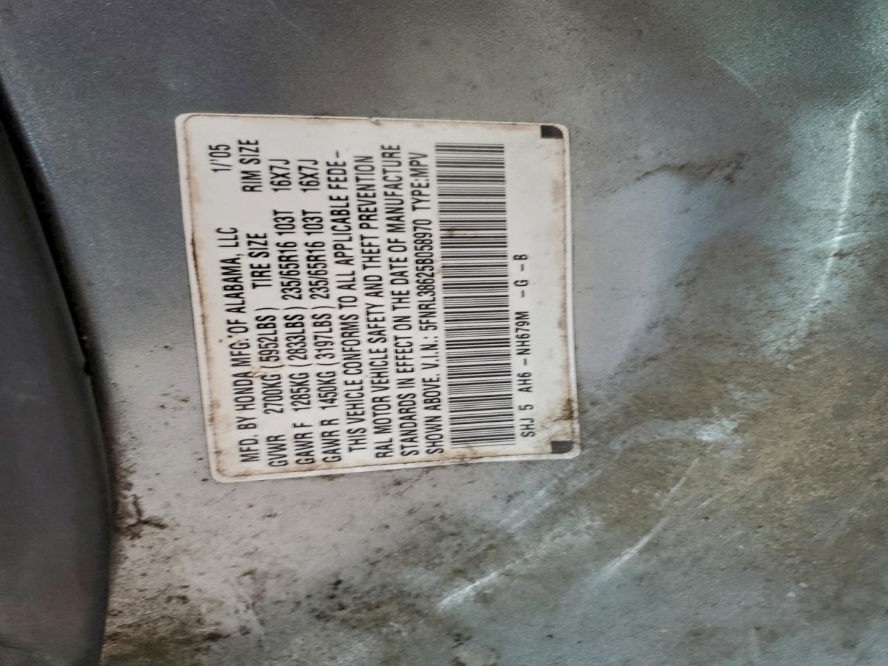 Honda Odyssey Exl Image 11