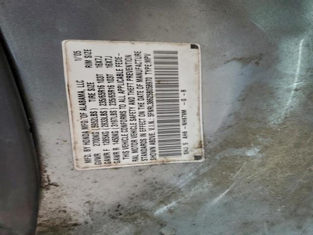 Honda Odyssey Exl Image 11