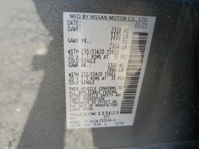 Nissan Murano Sv Image 10