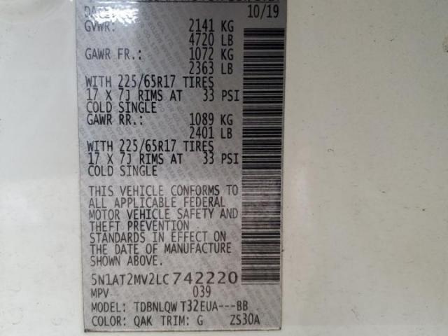 Nissan Rogue S Image 11