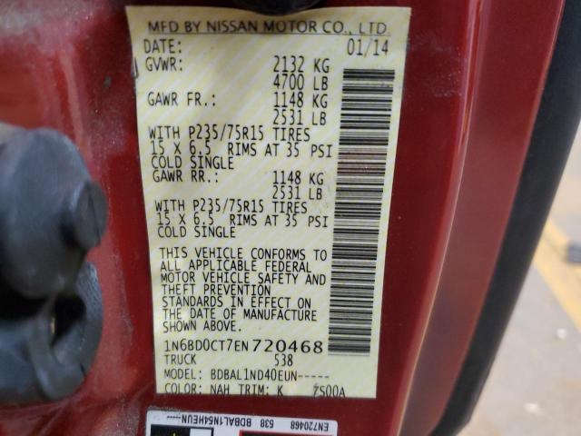 Nissan Frontier S Image 12