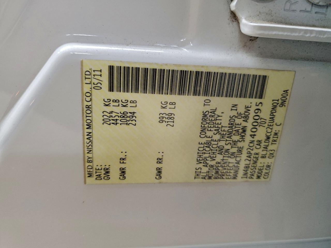 Nissan Altima Sr Image 12