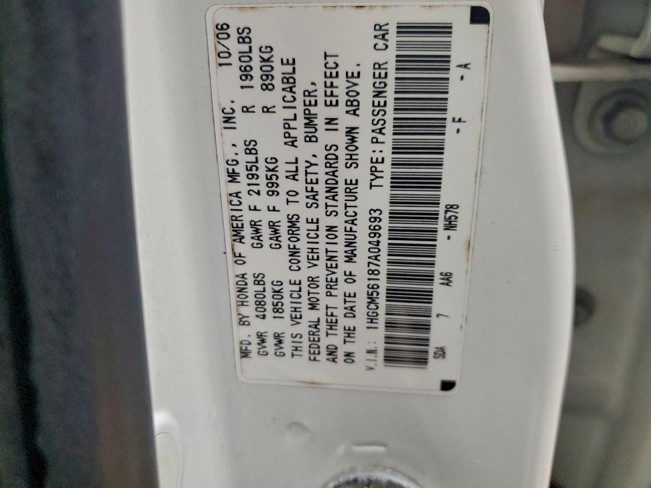 Honda Accord Value Image 5