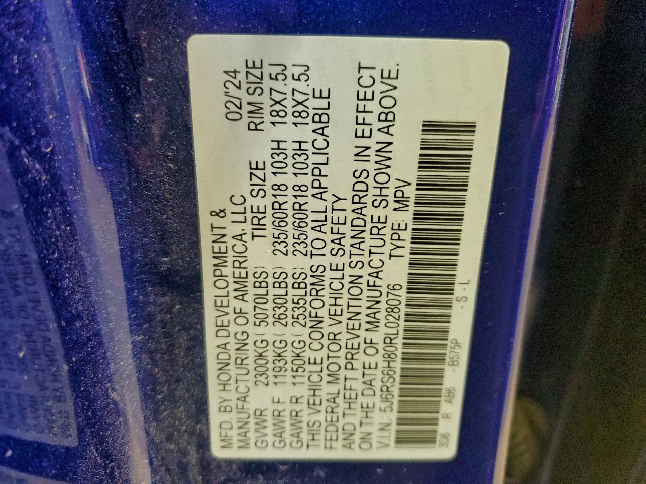 Honda Crv Sport-l Image 7