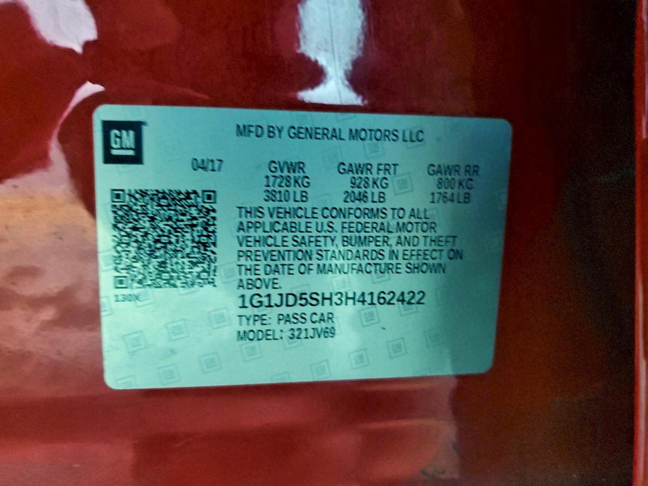 Chevrolet Sonic Lt Image 8