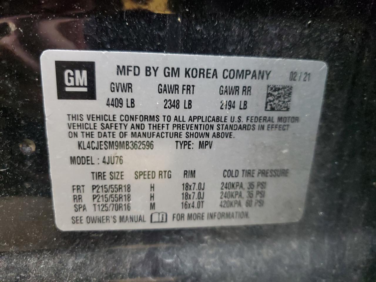 Buick Encore Preferred Image 12