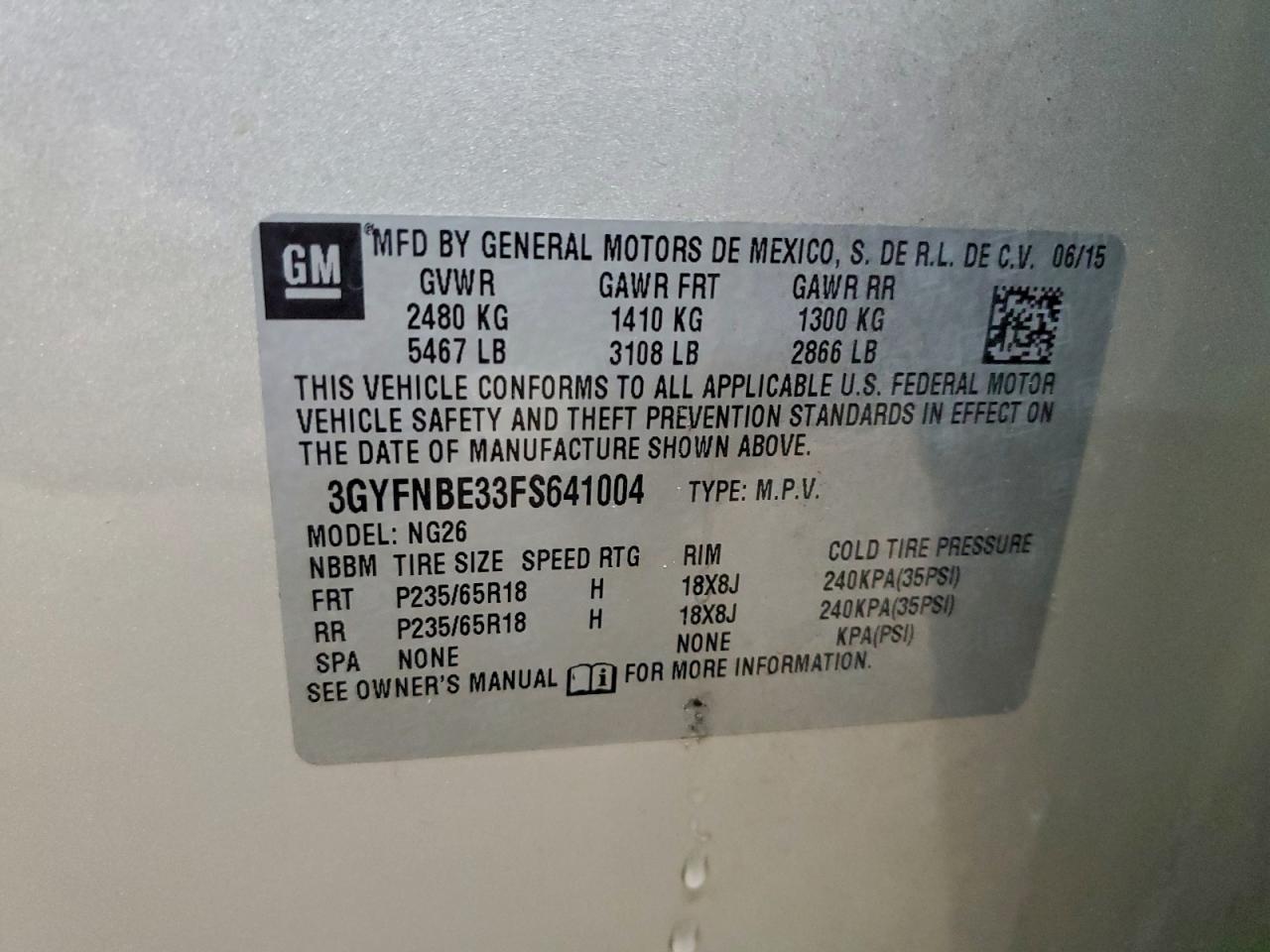 Cadillac SRX Luxury Collection Image 9