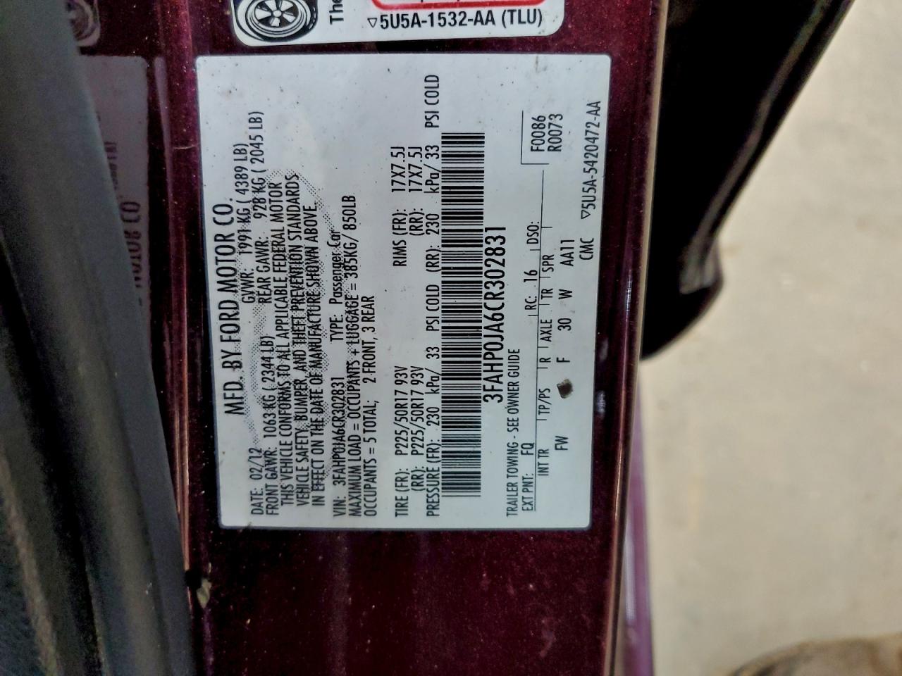 Ford Fusion Sel Image 11