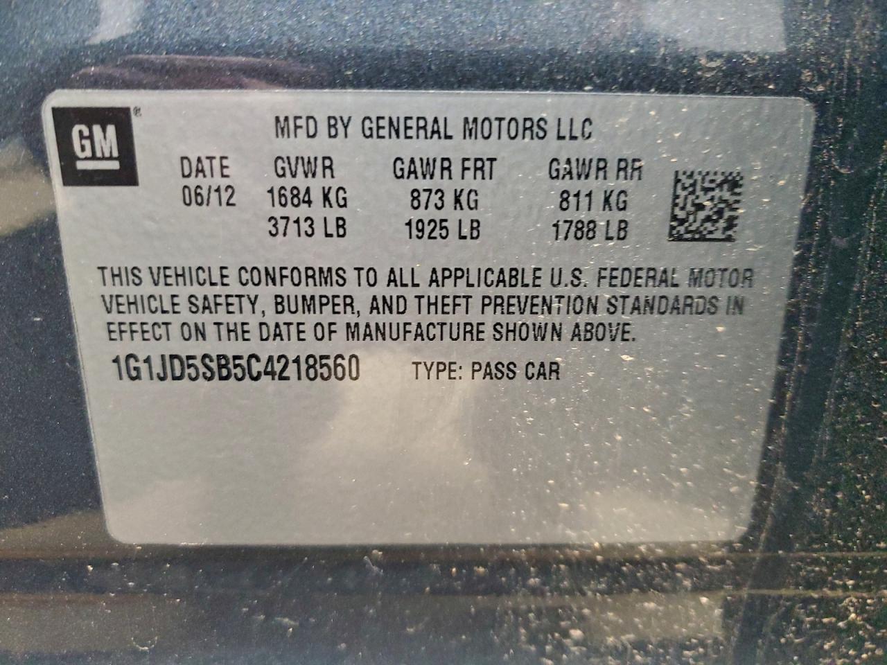 Chevrolet Sonic Lt Image 6